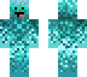 cyan man
