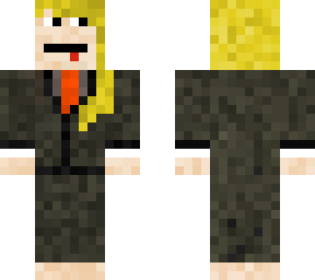 derpy girl in suit