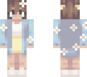 edited skin - flower girl by theweirdkido