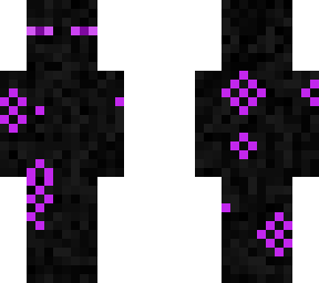 endermen with particles
