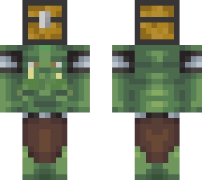 goblin with chest