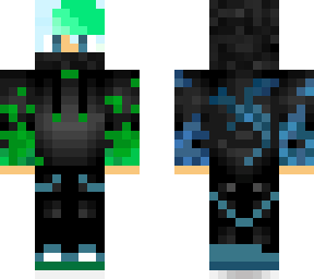 green/blue dragon