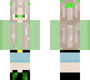green girl dream theme