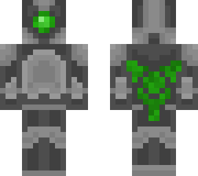 green robot