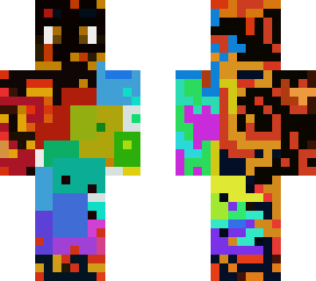 lava rainbow skin