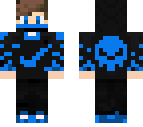 nike bleu