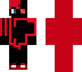 ninja black and red