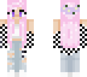 pink haired e-girl