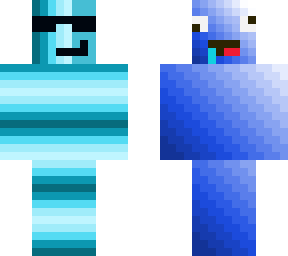 pro vs noob skin
