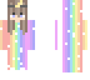 rainbow girl