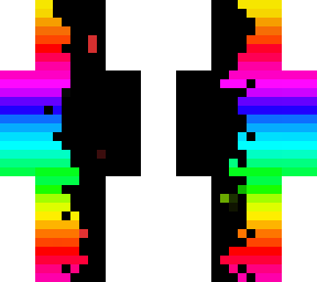 rainbow half