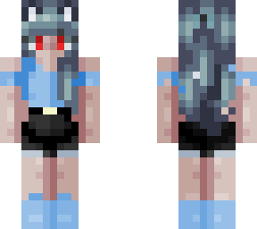 red & blue