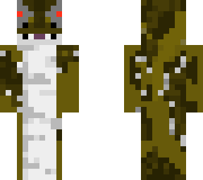 snake with red laser eyes!