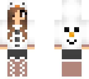 snowman girl