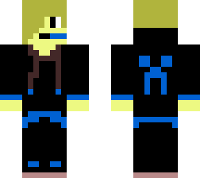 (blue) creeper hoodie