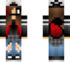-remix- -not meh base -.- - a tomboy red alpha wolf