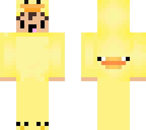 baby with duck pjs