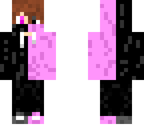black and pink