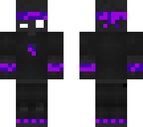black and purple slime