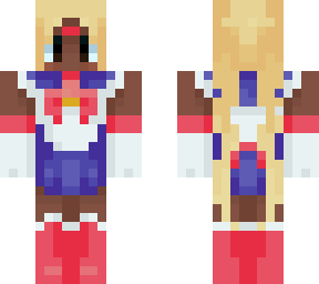 black anime cosplay sailor moon