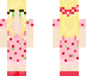 blonde strawberry dress v2