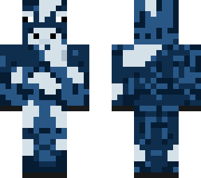 blue cow
