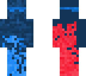 blue man