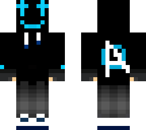 blue mask hoodie
