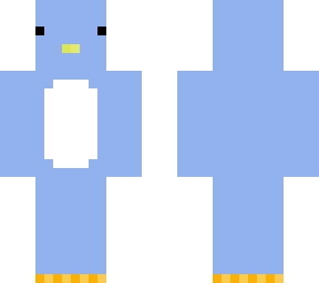 blue penguin skin
