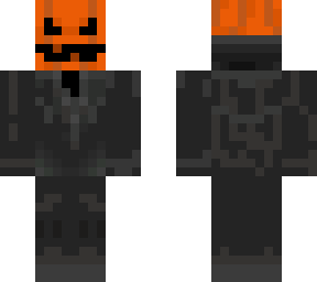 creepy pumpkin man