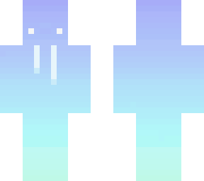 derp ombre blue onesie skin