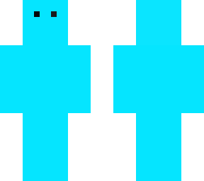 full blue skin