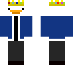 goose with crown
