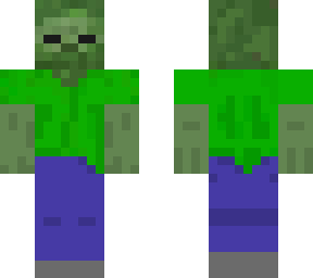 green shirt zombie
