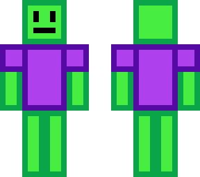 green skin man with purple shirt 3