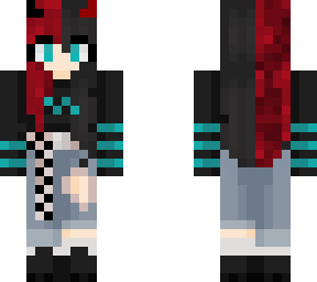 halloween skin edit split hair
