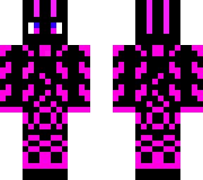 nice black/pink mc skin