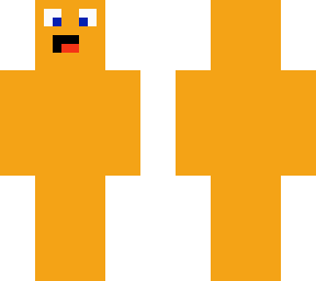 orange funny face