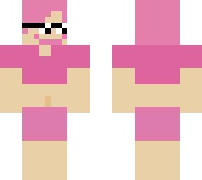 pink man but simple