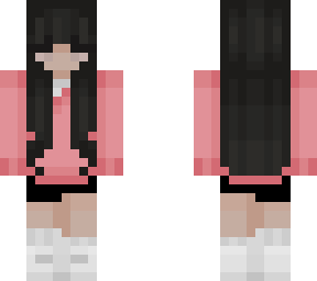 pink matching girl skin