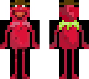 red kermit with hat