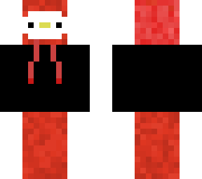 red penguin hoodie