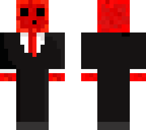 red slime in suit