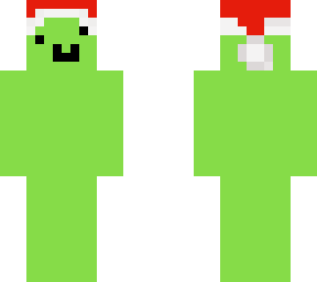santa green boy