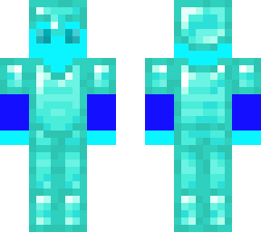 some 1 is wearing diamond armor