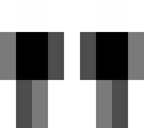 black and white