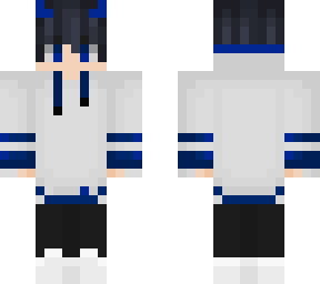 black hair-demon
