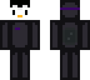 black imposter with mask