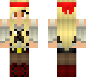 blonde pirate
