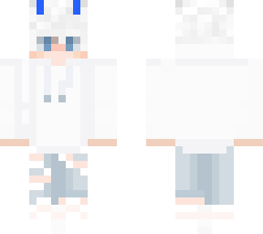 blue demon bunny boy